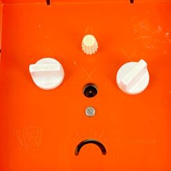 Vintažinis “Lumen J” stalinis laikrodis su žadintuvu 8,5x11x11,5 cm