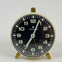 Vintažinis stalinis “Junghans” laikrodis – žadintuvas 4×6,5×8 cm