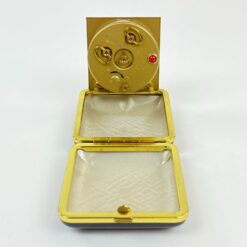 Vintažinis Junghans kišeninis laikrodis su žadintuvu 8×7,5×3,5 cm