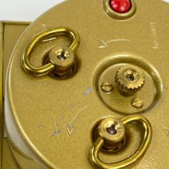 Vintažinis Junghans kišeninis laikrodis su žadintuvu 8×7,5×3,5 cm