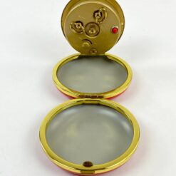 Vintažinis Junghans kišeninis mechaninis laikrodis su žadintuvu 8,5x8x3 cm