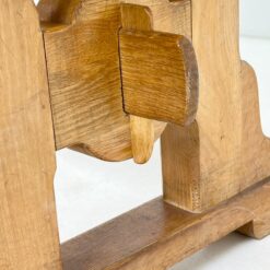 Ąžuolo masyvo valgomasis stalas 89,5x219x76 cm