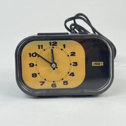 Mid Century stalinis elektrinis laikrodis “Esge” 8x12x8 cm