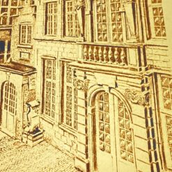 Architektūros grafikos darbas 1932 m. 24x32x0,1 cm