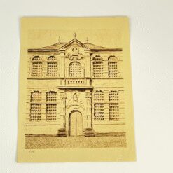 Architektūros grafikos darbas 1932 m. 24x32x0,1 cm