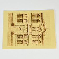 Architektūros grafikos darbas 1932 m. 24x32x0,1 cm