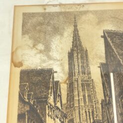 Įrėmintas grafikos darbas 32,5x41x1 cm