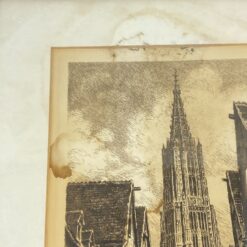 Įrėmintas grafikos darbas 32,5x41x1 cm