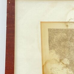 Įrėmintas grafikos darbas 32,5x41x1 cm