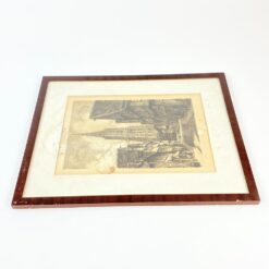 Įrėmintas grafikos darbas 32,5x41x1 cm