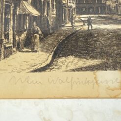 Įrėmintas grafikos darbas 32,5x41x1 cm