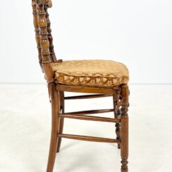 Riešutmedžio kėdės 2 vnt. Komplektas 40x43x89,5 cm, 51 cm