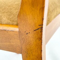 Biedermeier stiliaus riešutmedžio kėdės 2 vnt. kompl. 48x49x84 cm, 50 cm