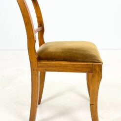 Biedermeier stiliaus riešutmedžio kėdės 2 vnt. kompl. 48x49x84 cm, 50 cm