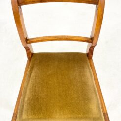 Biedermeier stiliaus riešutmedžio kėdės 2 vnt. kompl. 48x49x84 cm, 50 cm