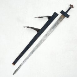 Sudanietiška kaskara su odiniu dėklu 96x10,5x5 cm