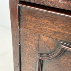 Angliško stiliaus raudonmedžio sekreteras su knygų lentyna 58x124x230 cm