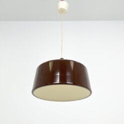 Vintažinis metalinis rudos spalvos pakabinamas šviestuvas 34,5x34,5x85 cm