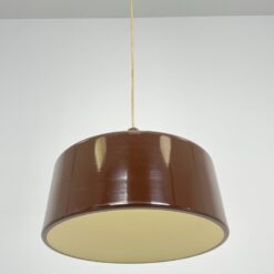 Vintažinis metalinis rudos spalvos pakabinamas šviestuvas 34,5×34,5×85 cm