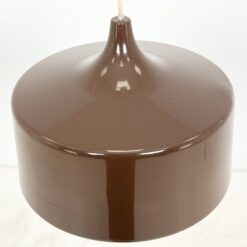 Vintažinis metalinis rudos spalvos pakabinamas šviestuvas 34,5×34,5×85 cm