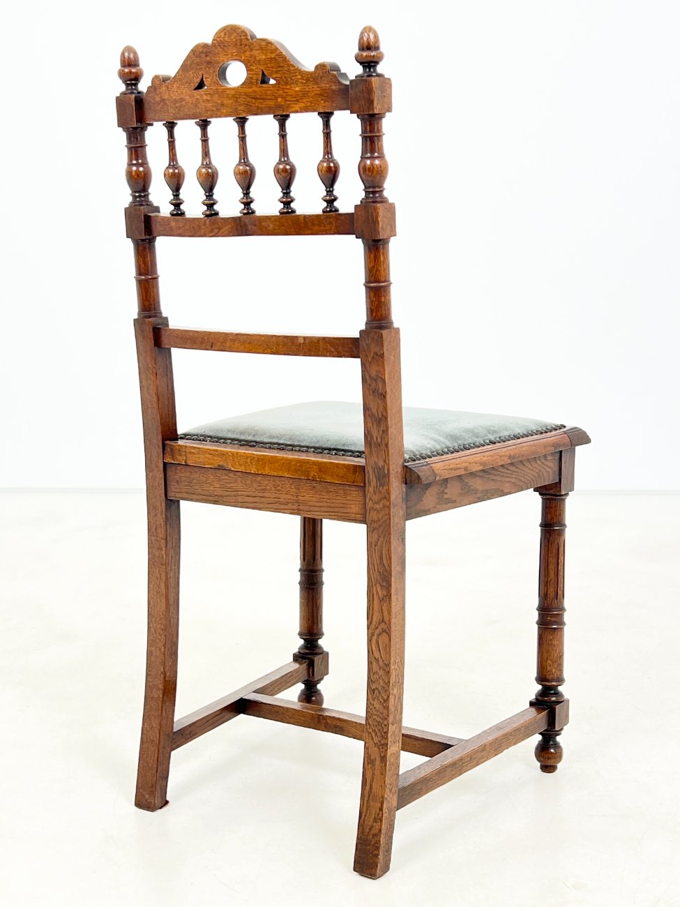 DP0338-kedes-10 Ąžuolinės kėdės 6 vnt. Komplektas 41x44x91 cm, 46cm