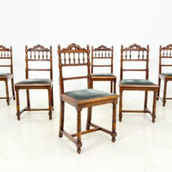 Ąžuolinės kėdės 6 vnt. Komplektas 41x44x91 cm, 46cm