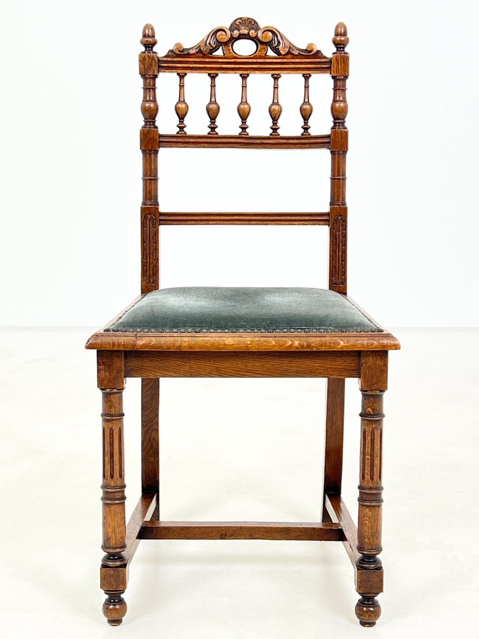 DP0338-kedes-3 Ąžuolinės kėdės 6 vnt. Komplektas 41x44x91 cm, 46cm