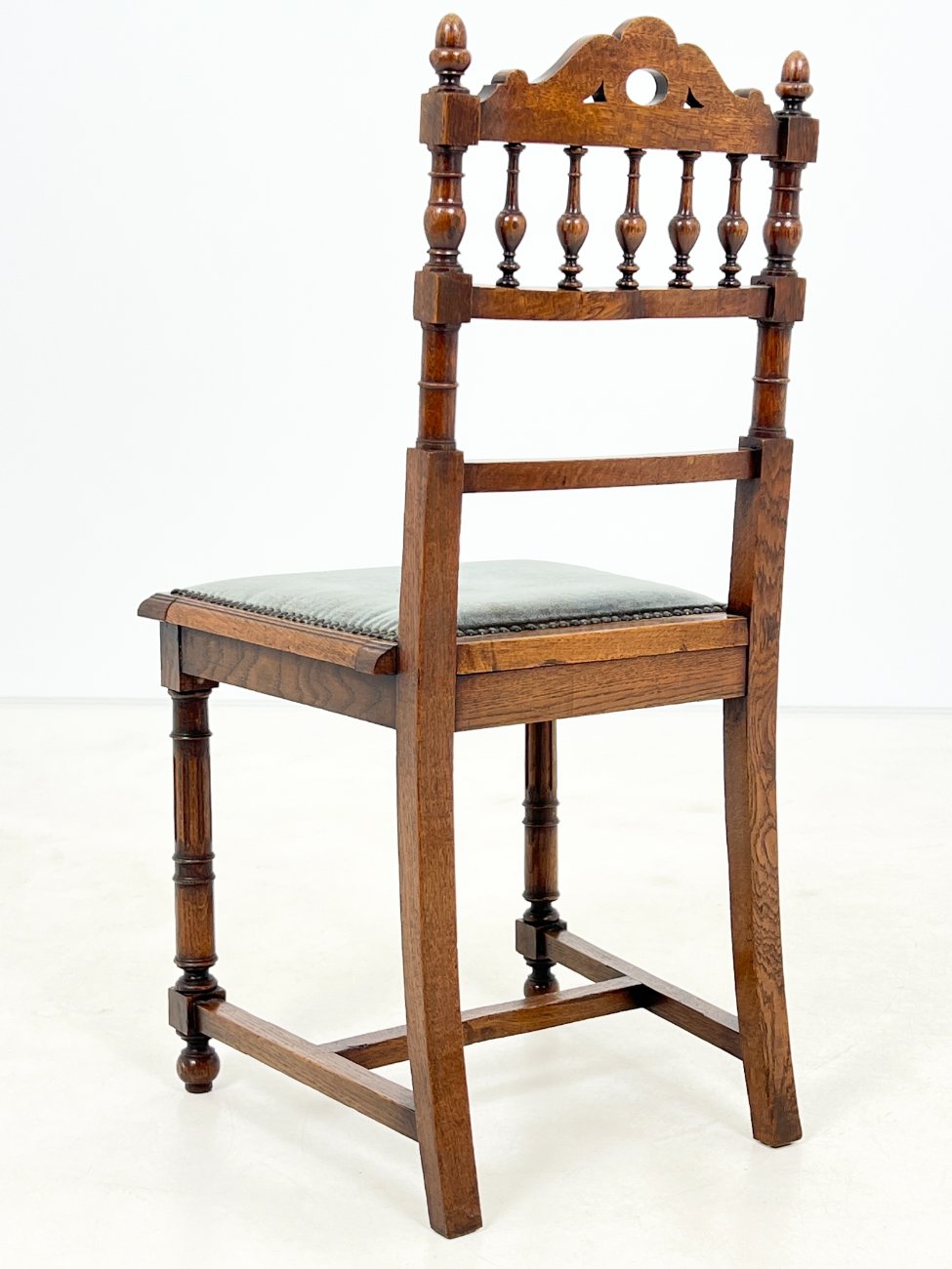 DP0338-kedes-9 Ąžuolinės kėdės 6 vnt. Komplektas 41x44x91 cm, 46cm