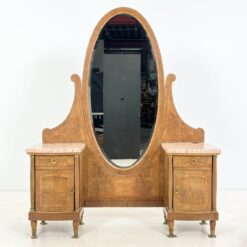 Ampyro stiliaus prieškambaris su veidrodžiu ir spintelėmis 94x142x174 cm