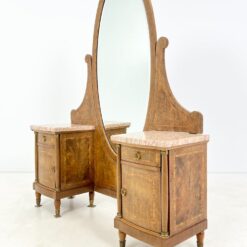 Ampyro stiliaus prieškambaris su veidrodžiu ir spintelėmis 94x142x174 cm