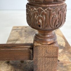 Ąžuolinė drožinėta trijų durų komoda – baras 65x144x159,5 cm