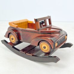 Medinė supama mašinėlė 48x89x50 cm