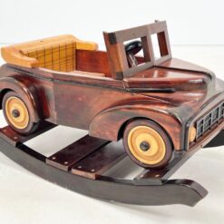 Medinė supama mašinėlė 48x89x50 cm