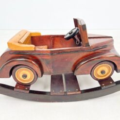 Medinė supama mašinėlė 48x89x50 cm