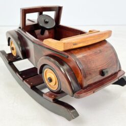 Medinė supama mašinėlė 48x89x50 cm