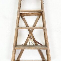 Medinės kopėčios 55x39x88 cm