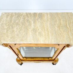 Liudviko XV stiliaus komoda su akmeniu 44x92x106 cm