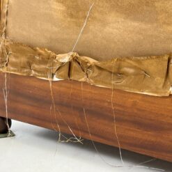 Barokinio stiliaus, riešutmedžio vitrina 40x70x176 cm