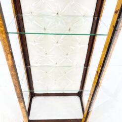 Barokinio stiliaus, riešutmedžio vitrina 40x70x176 cm