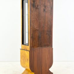 Art Deco stiliaus vitrina su stalčiais 39×69,5×189 cm