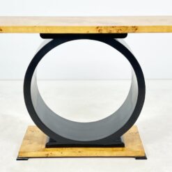 Art Deco stiliaus konsolė su apskritimo figūra 40x120x85,5 cm
