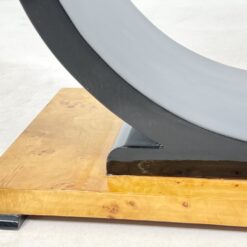 Art Deco stiliaus konsolė su apskritimo figūra 40x120x85,5 cm