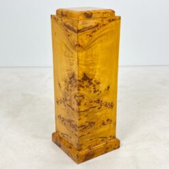 Art Deco stiliaus riešutmedžio kolona 34,5x34,5x92 cm