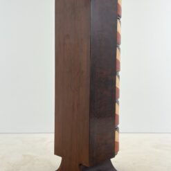 Art deco stiliaus šešių stalčių komoda 50x40x156 cm