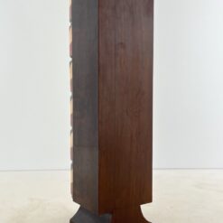 Art deco stiliaus šešių stalčių komoda 50x40x156 cm