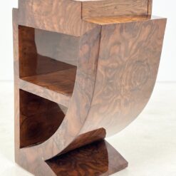 Art deco stiliaus riešutmedžio spintelės 2 vnt. Komplektas 40x50x74 cm