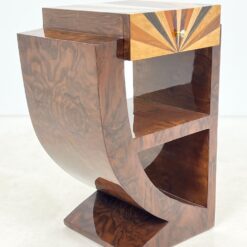 Art deco stiliaus riešutmedžio spintelės 2 vnt. Komplektas 40x50x74 cm