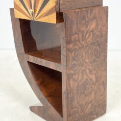 Art deco stiliaus riešutmedžio spintelės 2 vnt. Komplektas 40x50x74 cm