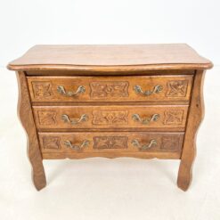 Ąžuolinė trijų stalčių komodėlė 34x67x54,5 cm