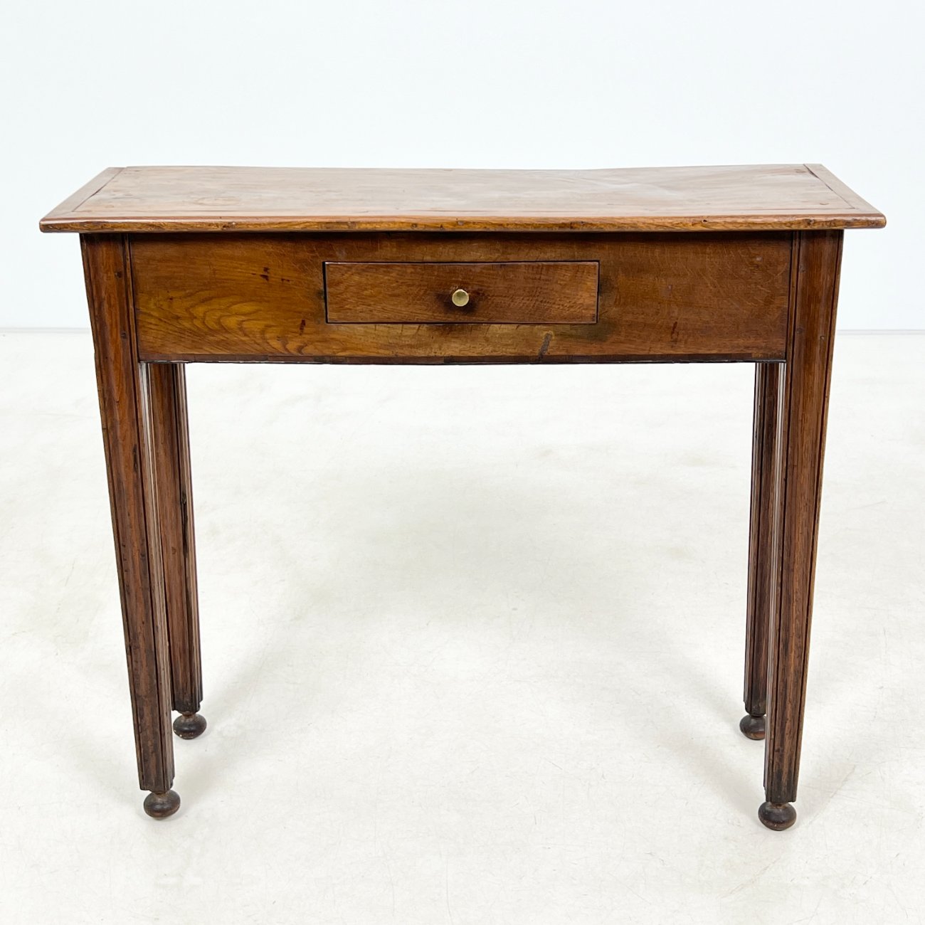 HK1031-stalai-0 Medinė konsolė su stalčiuku 27x83x72,5 cm